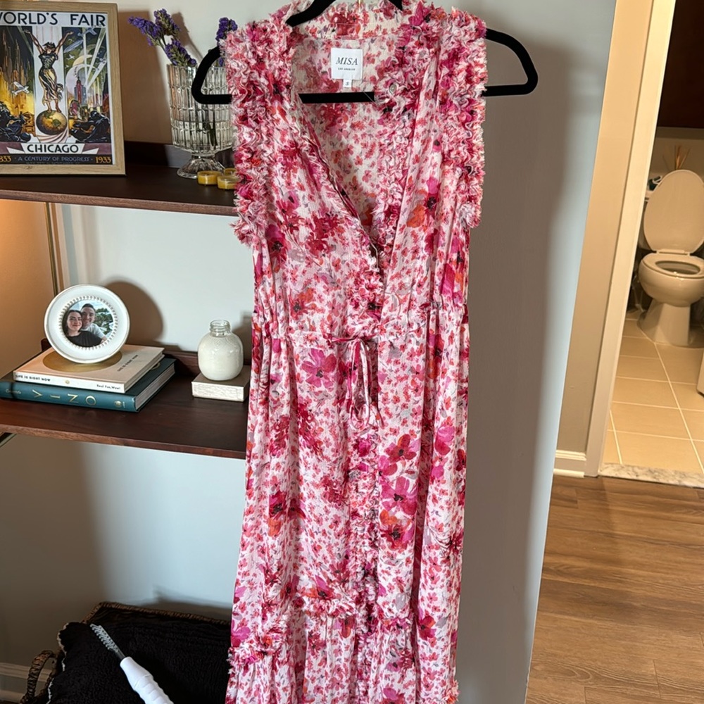 Pink adjustable Misa dress